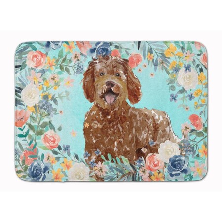 Carolines Treasures Labradoodle Machine Washable Memory Foam Mat CK3421RUG